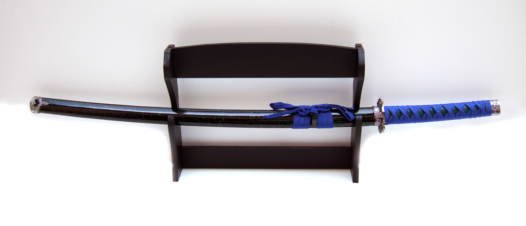 Samurai Katana \"Warrior\" with wallhanger 1