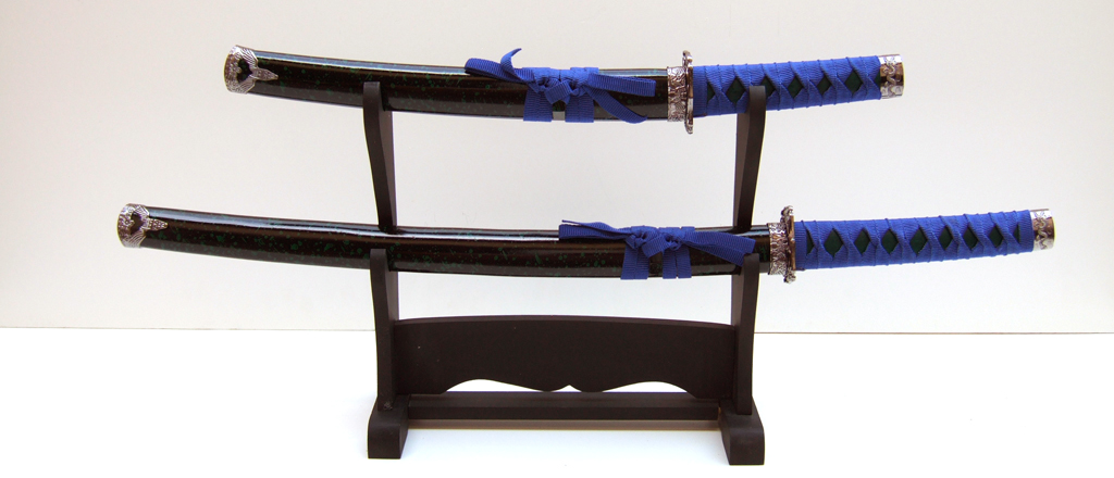 Samurai swords set, threeparted \"Warrior\" 1