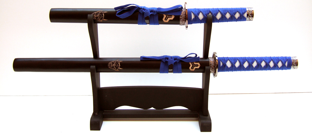 Samurai swords set, threeparted \"Kill Bill\" 1