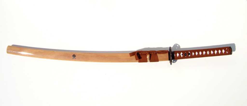 Samurai Katana \"Naturholz\", handgefertigt 1