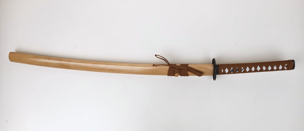 Samurai Katana \"Naturholz\", handgefertigt 1