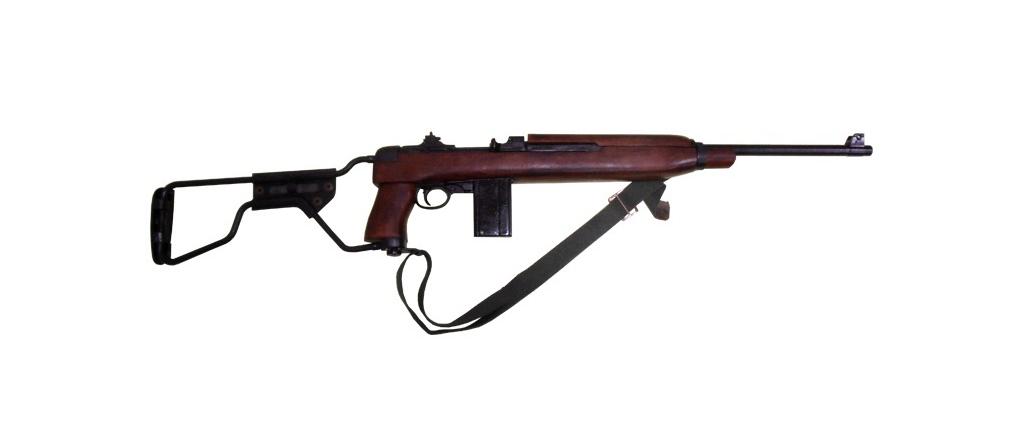 Denix M1A1 carbine, Cal.30, USA 1941, with belt - Replica 1