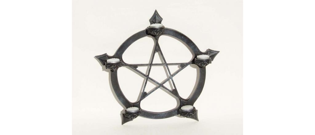 Pentagram teacandleholder 1