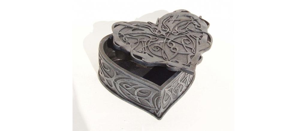 Jewelry box celtic heart 2