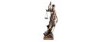 Röm. Justitia mit Waage und Schwert