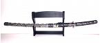 Samurai-Schwert, Katana, Modell Schlange mit Wandhalter Samurai-Schwert, Katana, Modell Schlange mit Wandhalter