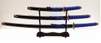 Samurai swords set, quartered "Warrior"