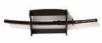 Samurai Katana "Black", handgefertigt mit Wandhalterung Samurai Katana "Black", handgefertigt mit Wandhalterung