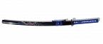 Samurai Katana "Blauer Drache", handgefertigt Samurai Katana "Blauer Drache", handgefertigt