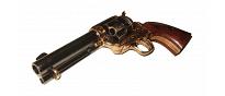 Denix 45er Peacemaker Colt, messingfarben - Replik 5