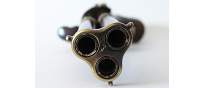 Denix Revolving 3 barrel flintlock pistol - Replica 6