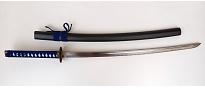 Samurai Katana \"Blau\", handgefertigt 2