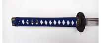 Samurai Katana \"Blue\", handmade 3