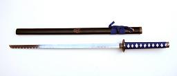 Samurai Katana \"Kill Bill\" mit Wandhalterung 3