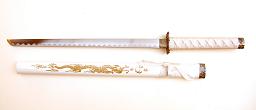 Samurai swords set, quartered \"Dragon\" with wallhanger 4