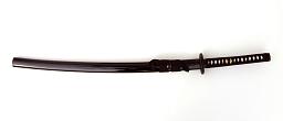 Samurai Katana \"Kenpo\", handmade with katana stand 2