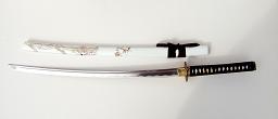 Samurai Katana \"Kuniyoshi\", handmade with katana stand 3