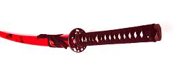 Samurai Katana \"Nature\", handmade with wallhanger 4