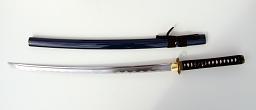 Samurai Katana \"Warrior\", handgefertigt mit Katana-Ständer 5