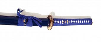 Samurai Katana blue, handmade 3