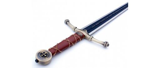 Crusader Sword with Leather Handle 3