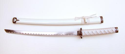 Samurai swords set, threeparted \"Spirit\" with wallhanger 2