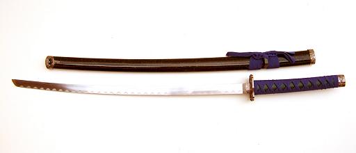 Samurai Katana \"Warrior\" with katana stand 2