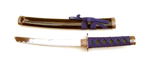 Samurai swords set, threeparted \"Warrior\" with wallhanger 3